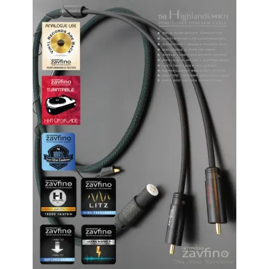 Фонокабель Zavfino DIN-XLR  Highlands ST MK2